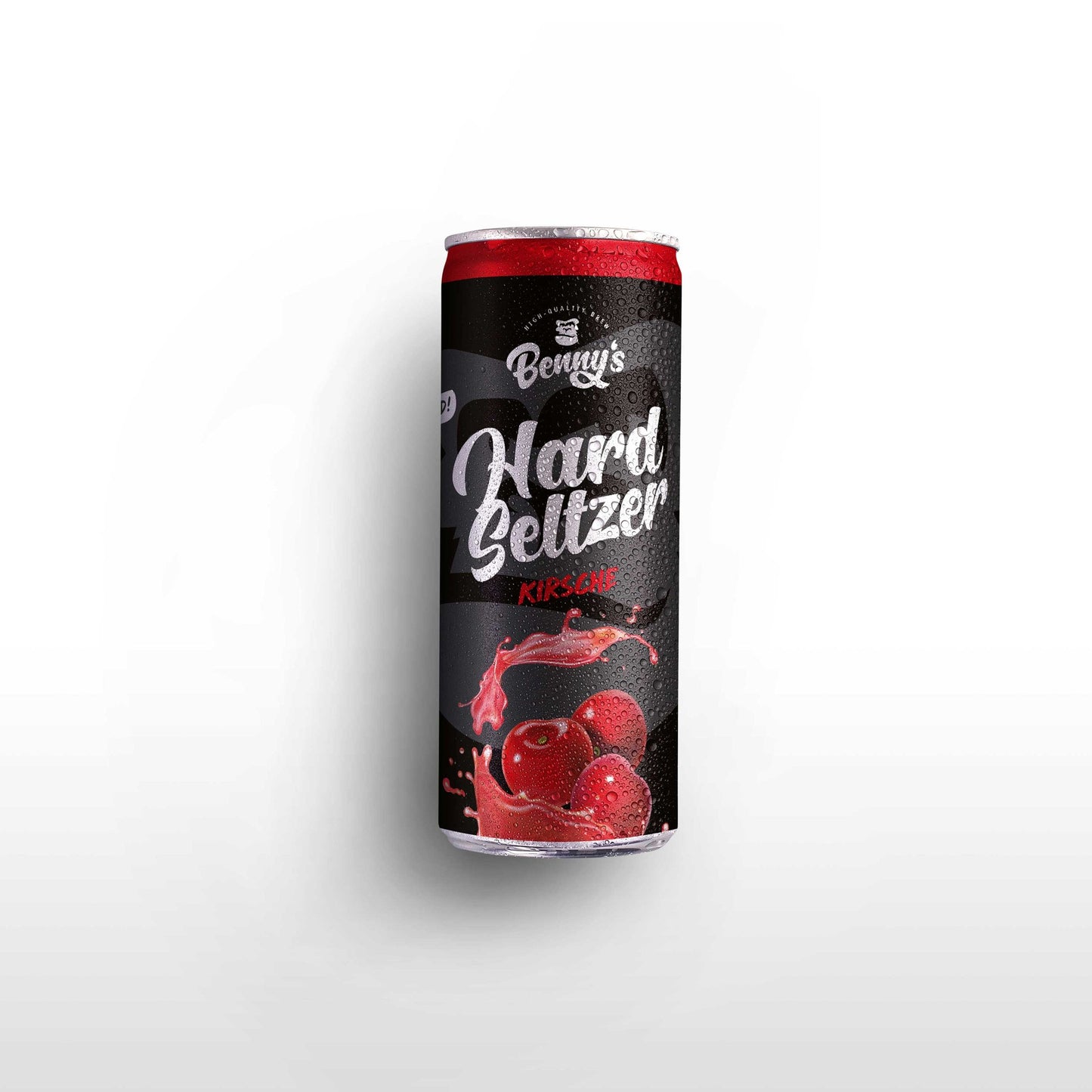 Benny`s Hard Seltzer Kirsche*50% RABATT WEGEN ÜBERSCHREITUNG DES MHD ABER VOLL IM GECHMACK - KÜHL UND GUT GELAGERT!