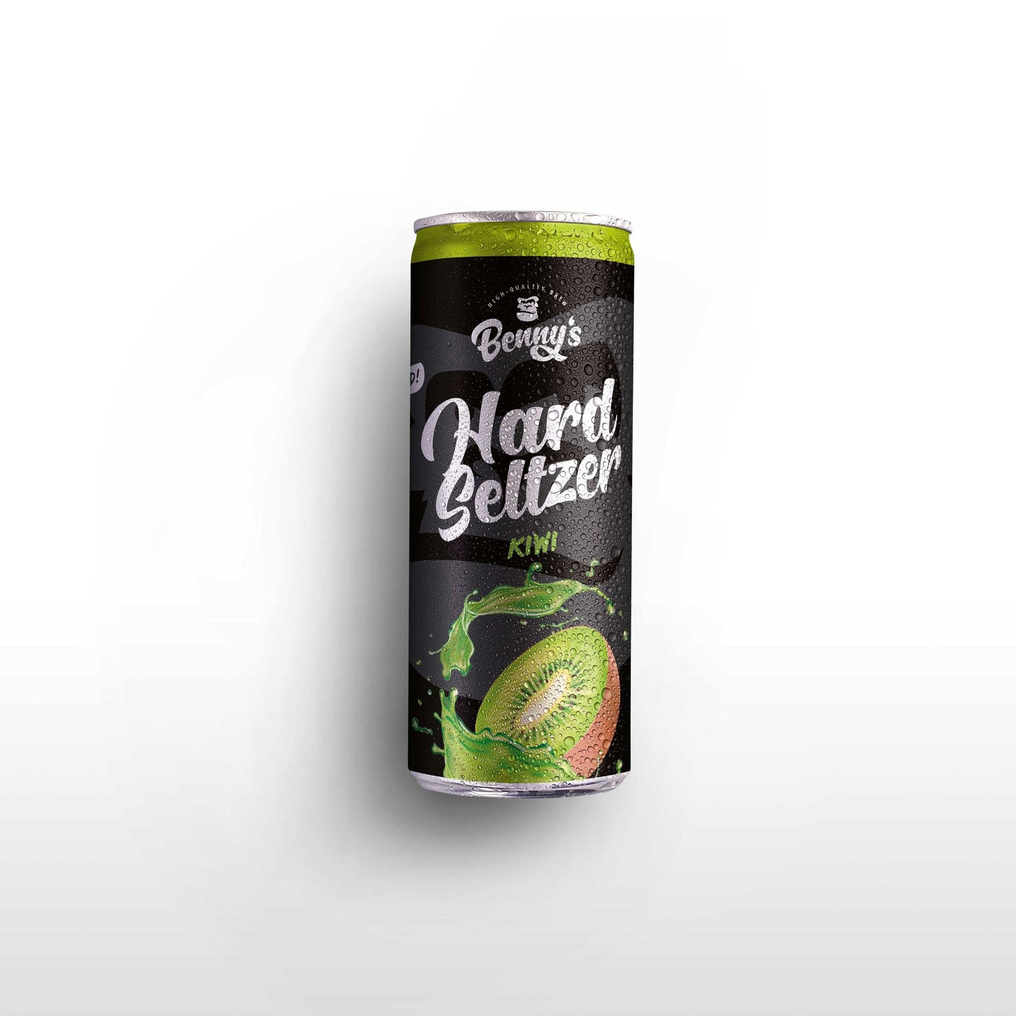 Benny's Hard Seltzer Kiwi *50% RABATT WEGEN ÜBERSCHREITUNG DES MHD ABER VOLL IM GECHMACK - KÜHL UND GUT GELAGERT!